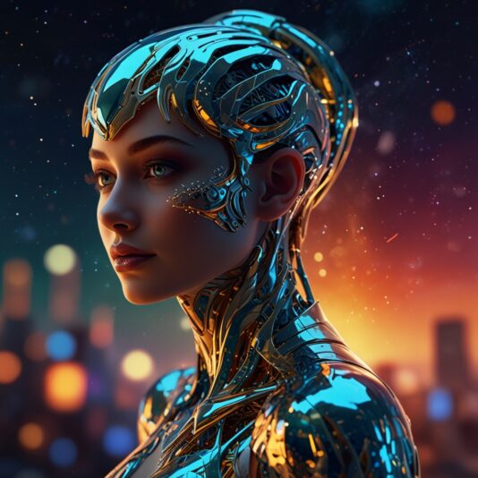 Default_A_joyfully_gleaming_android_with_a_genielike_smile_eve_0