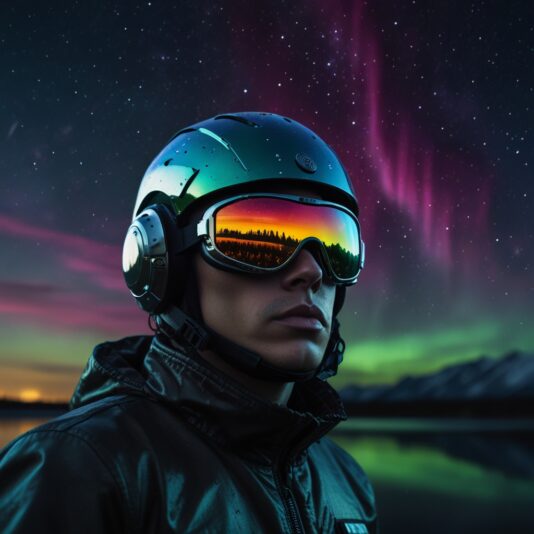 Leonardo_Lightning_XL_A_portrait_of_a_cosmic_cyborg_wearing_a_1