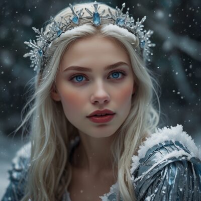 Leonardo_Lightning_XL_An_ethereally_enchanting_Snow_Queen_her_1